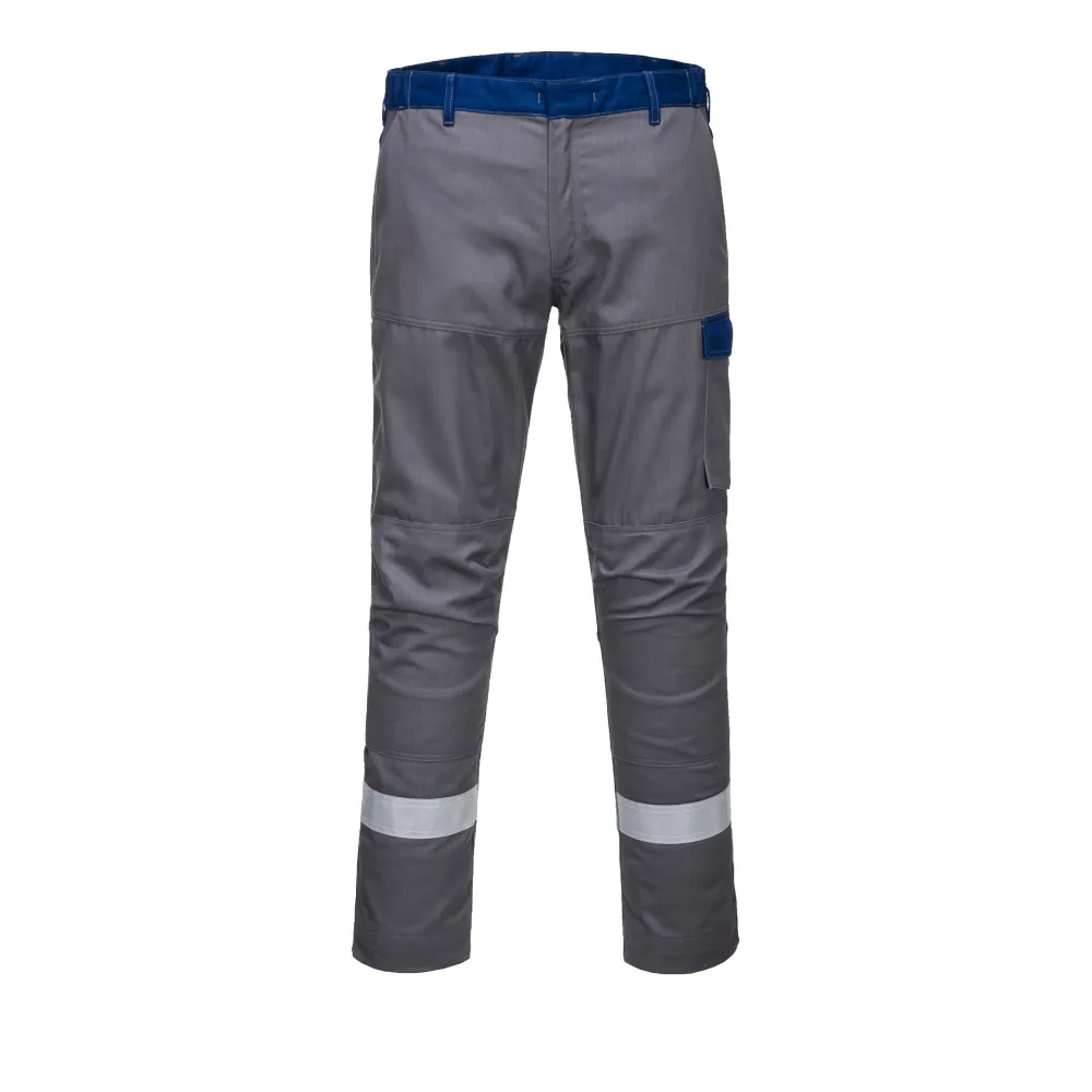 Bizlflame Ultra twee kleuren broek Grijs voorkant