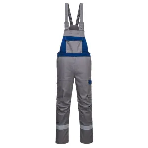 Bizflame Ultra twee kleuren Amerikaanse overall Grijs voorkant