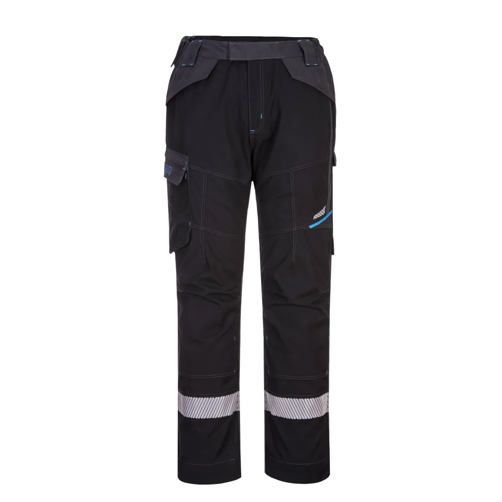 WX3 FR Modaflame Service Broek Zwart voorkant