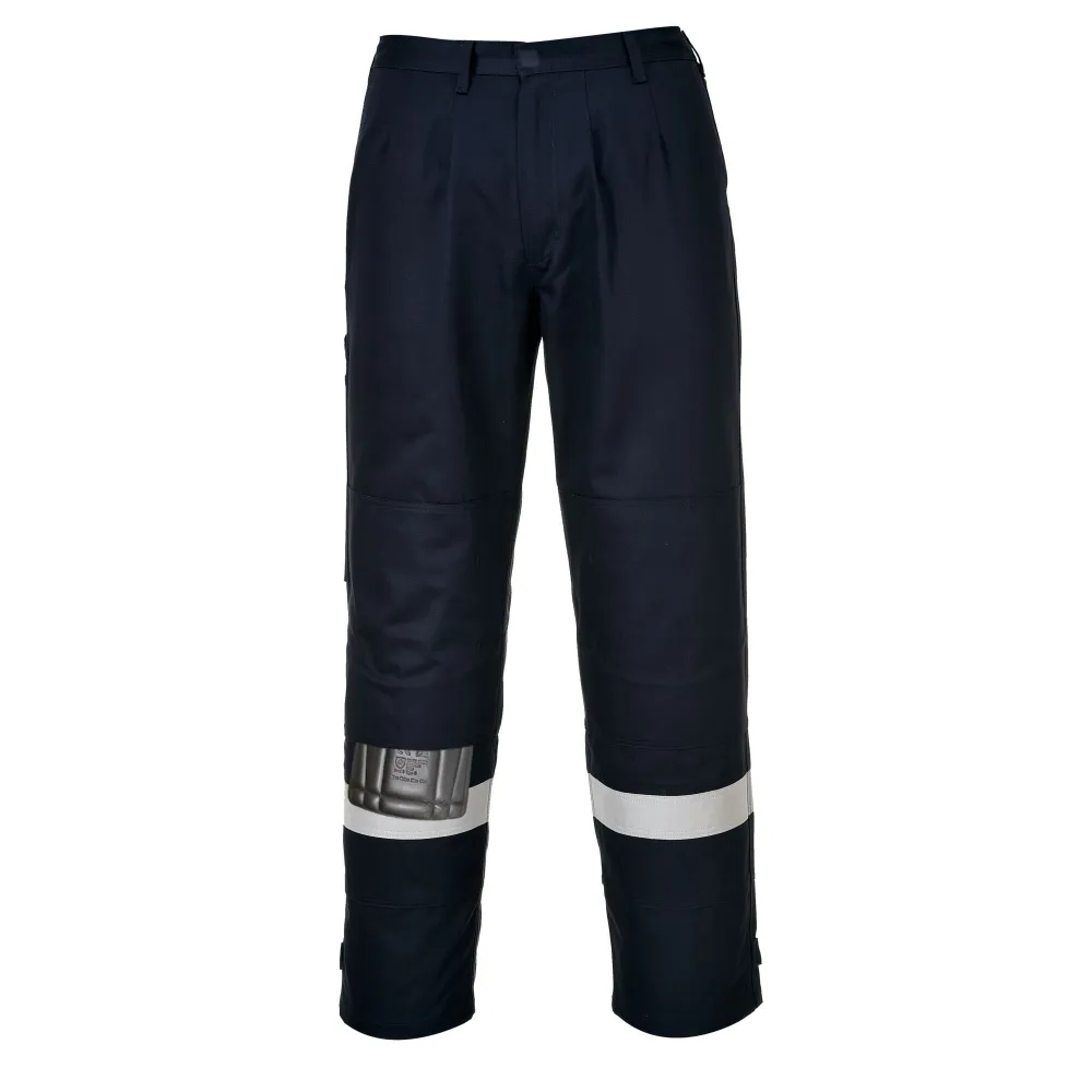 Bizflame Work FR Dames Werkbroek Donker marine voorkant