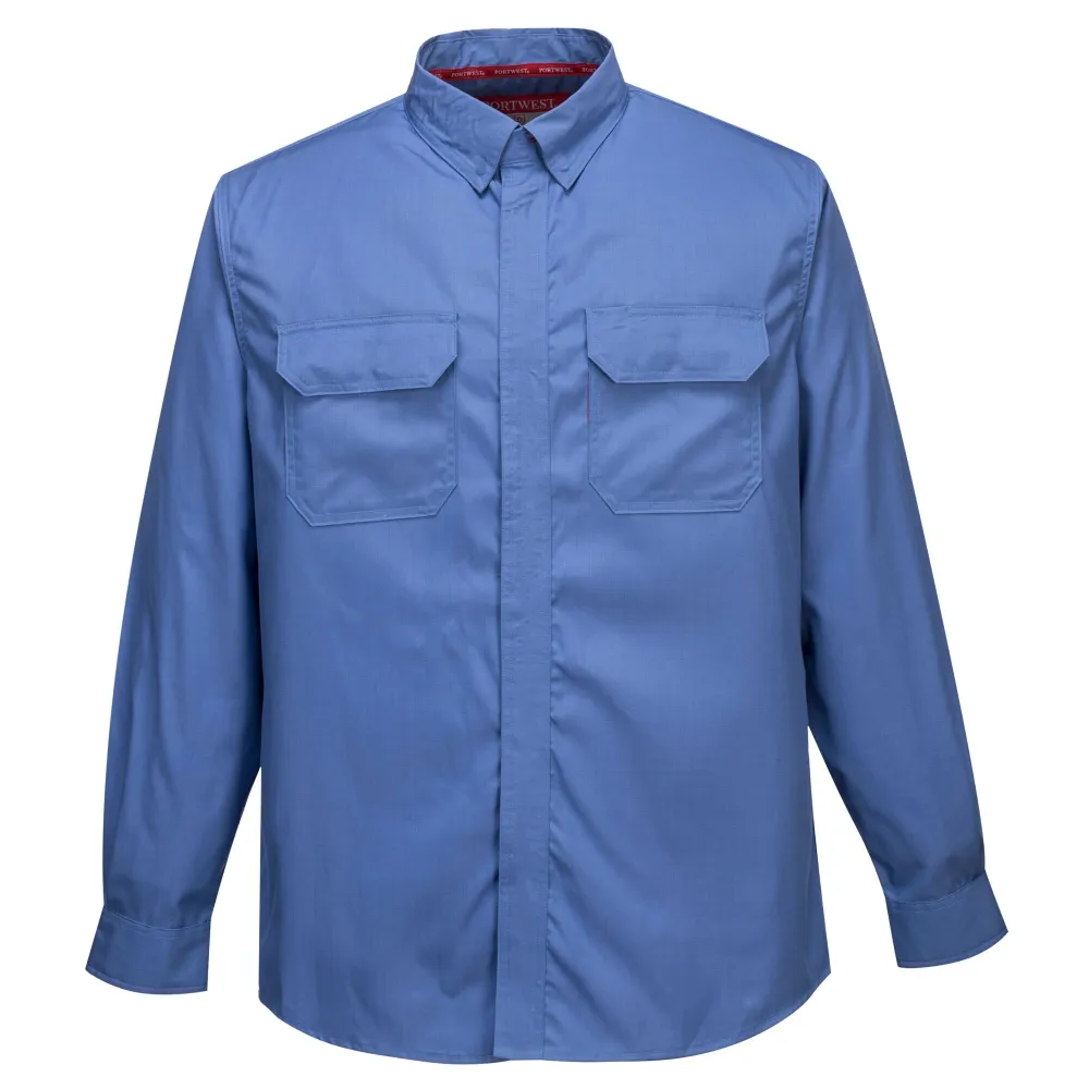 Bizflame Plus-shirt Blauw voorkant