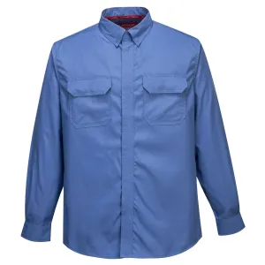Bizflame Plus-shirt Blauw voorkant