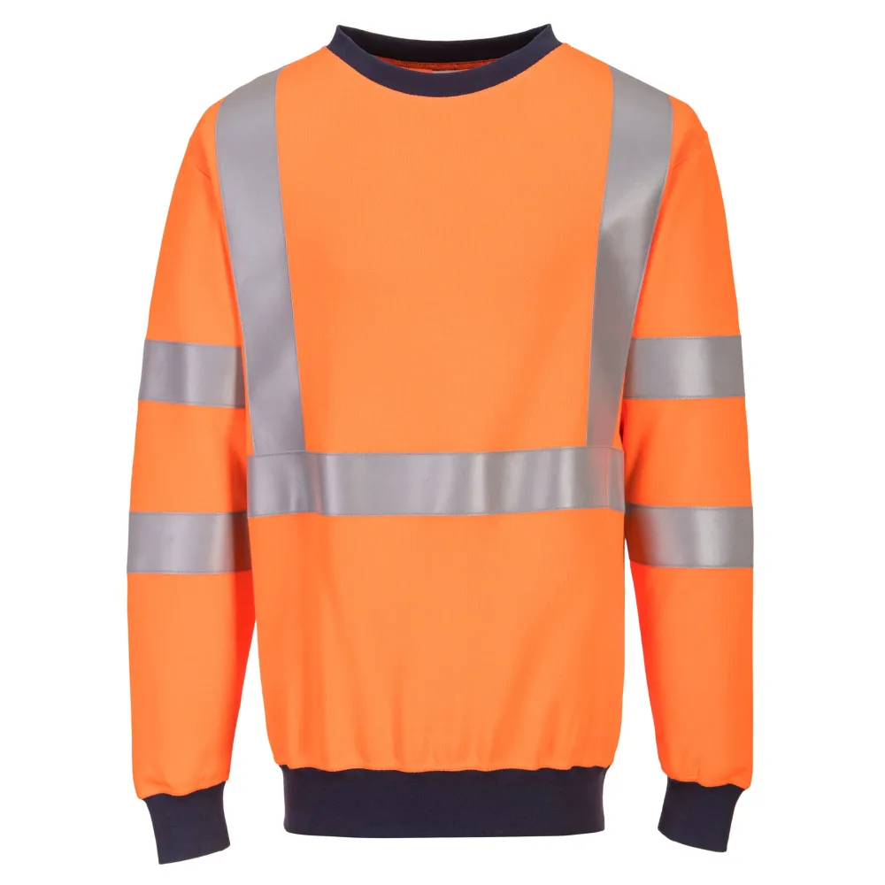 FR Modaflame HVO Sweatshirt Oranje voorkant