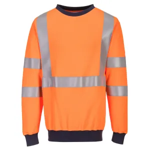FR Modaflame HVO Sweatshirt Oranje voorkant