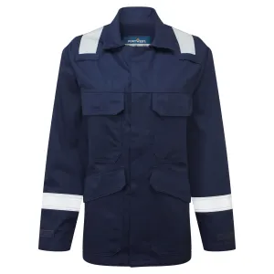 Bizflame Work FR Dames Jack Donker marine voorkant