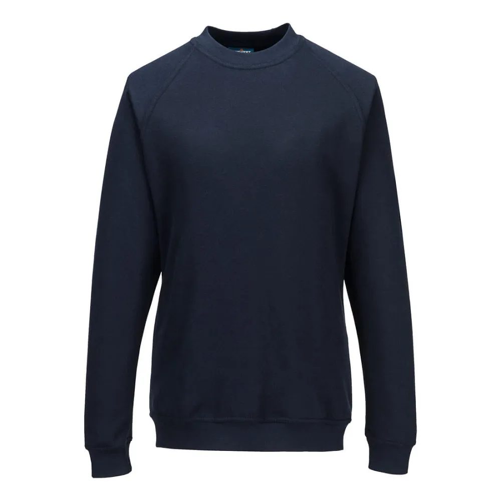 Modaflame FR Dames Sweatshirt Donker marine voorkant
