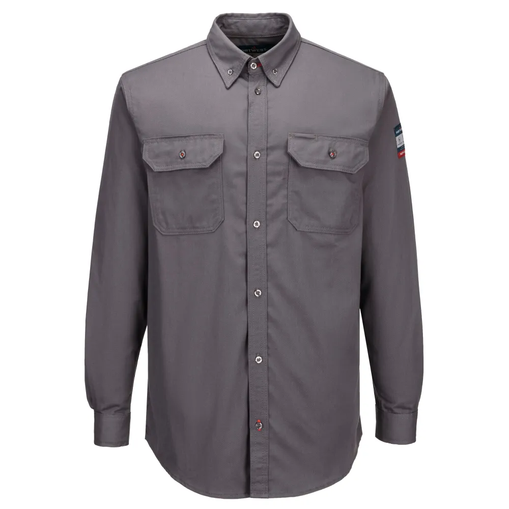 Bizflame 88/12 FR shirt Grijs voorkant