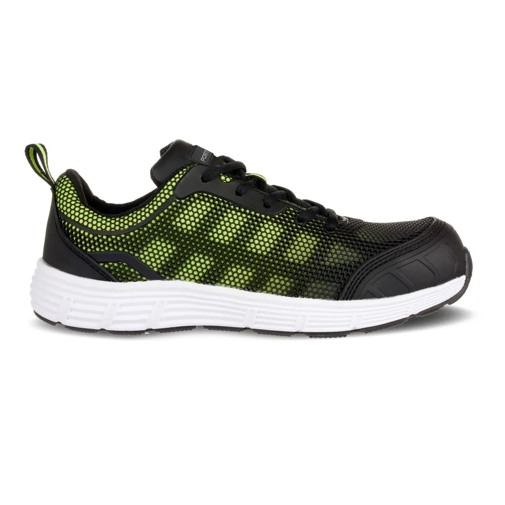 Steelite Tove Trainer S1P FO SR Zwart/groen voorkant