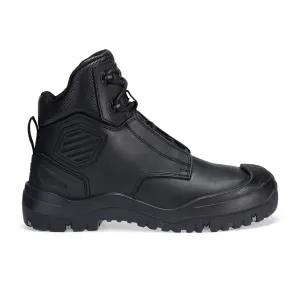 Stalen leren schoen S3 SC HRO HI CI LG SR Zwart voorkant