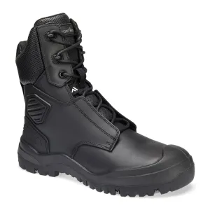 Stalen leren schoen S3 SC HRO HI CI LG SR Zwart voorkant