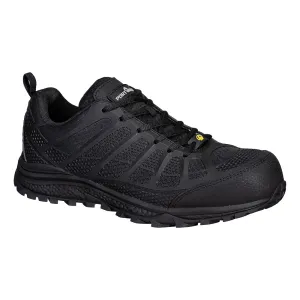 Composiet Textiel trainer S1PS ESD SR FO Zwart voorkant