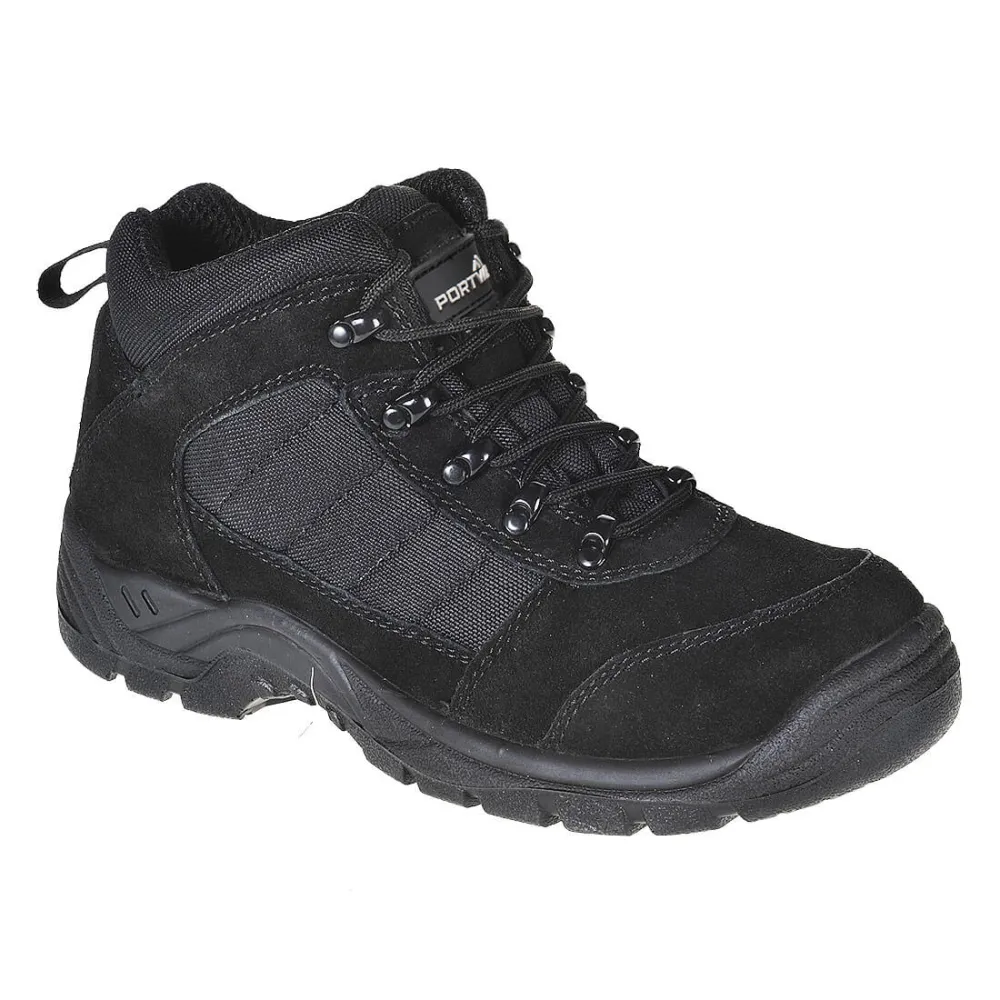 Steelite Trouper Schoen S1P Zwart voorkant