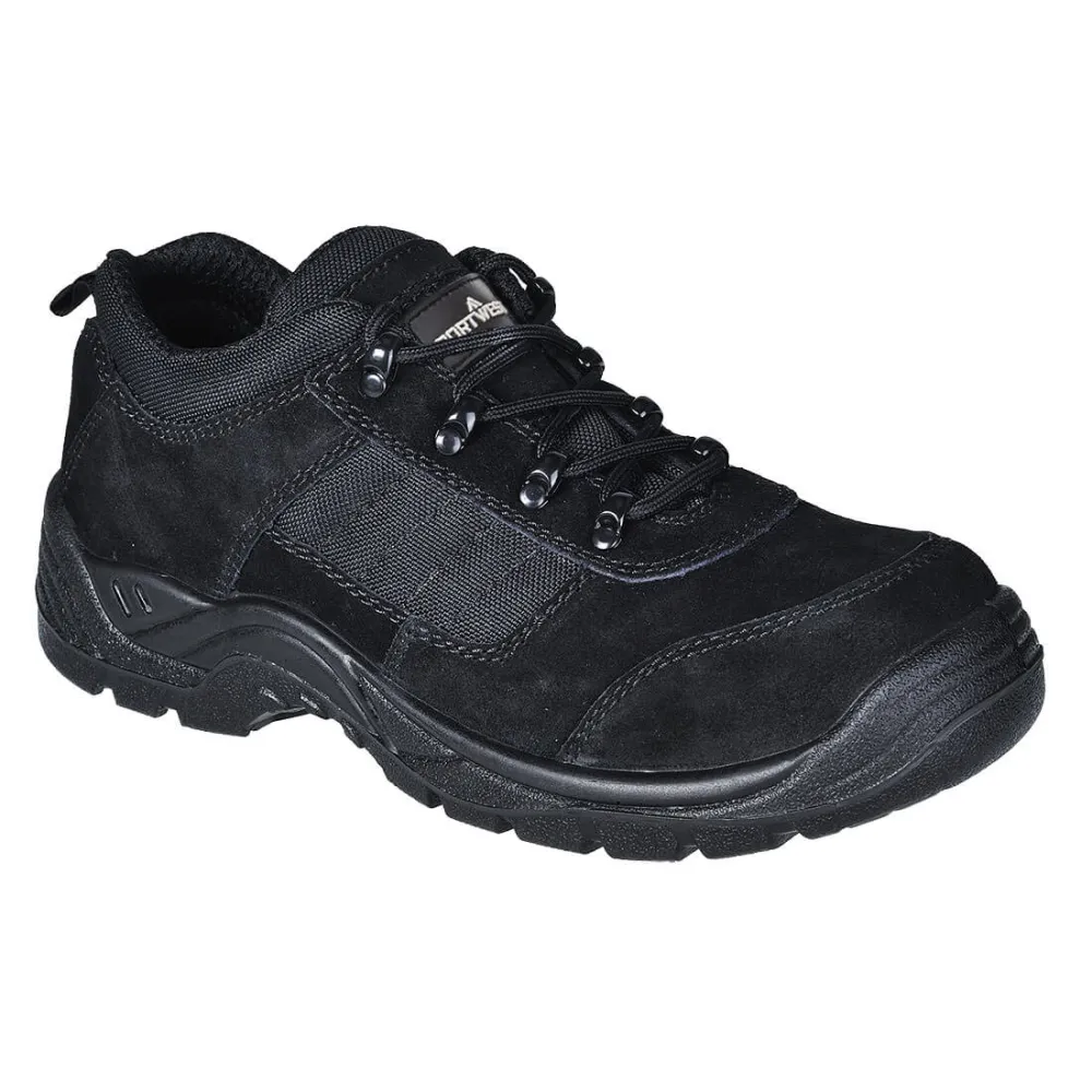 Steelite Trouper Schoen S1P Zwart voorkant
