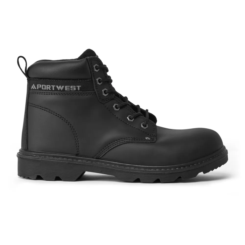 Steelite Thor Schoen hoog S3 Zwart voorkant