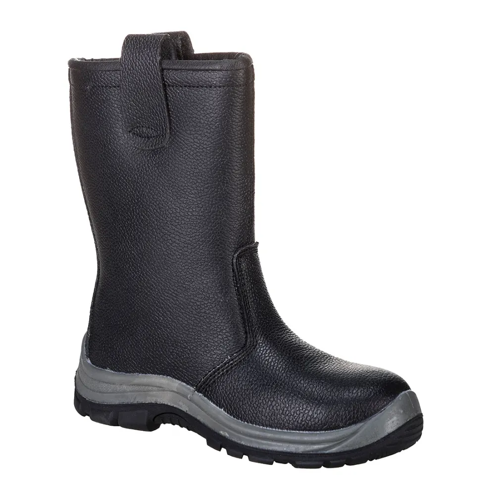 Steelite Rigger Laars S1P CI Zwart voorkant