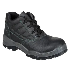 Steel Splitleren schoen S1 SR Zwart voorkant