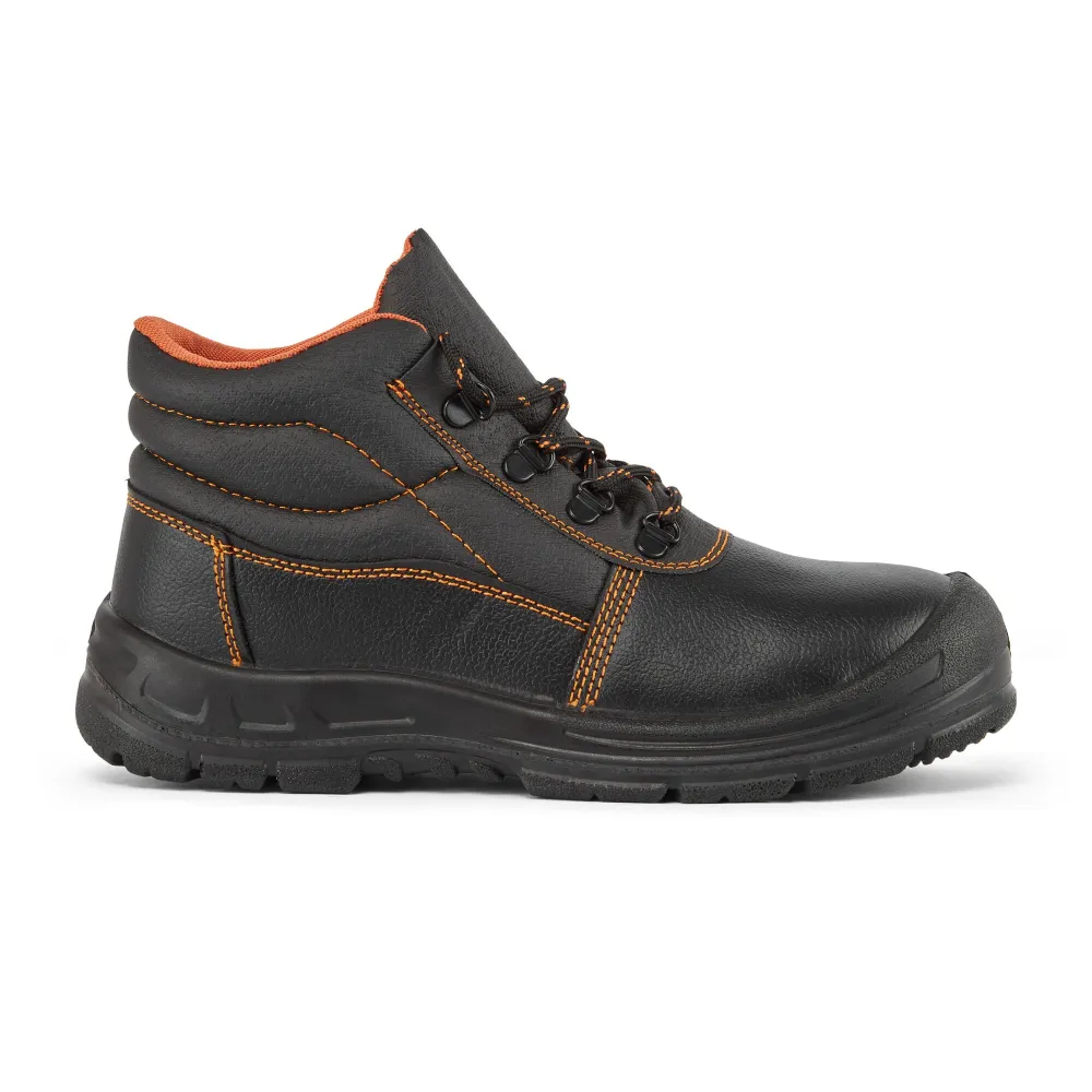Steelite S3 Kumo Schoen Hoog Met Kruipneus S3 Zwart voorkant