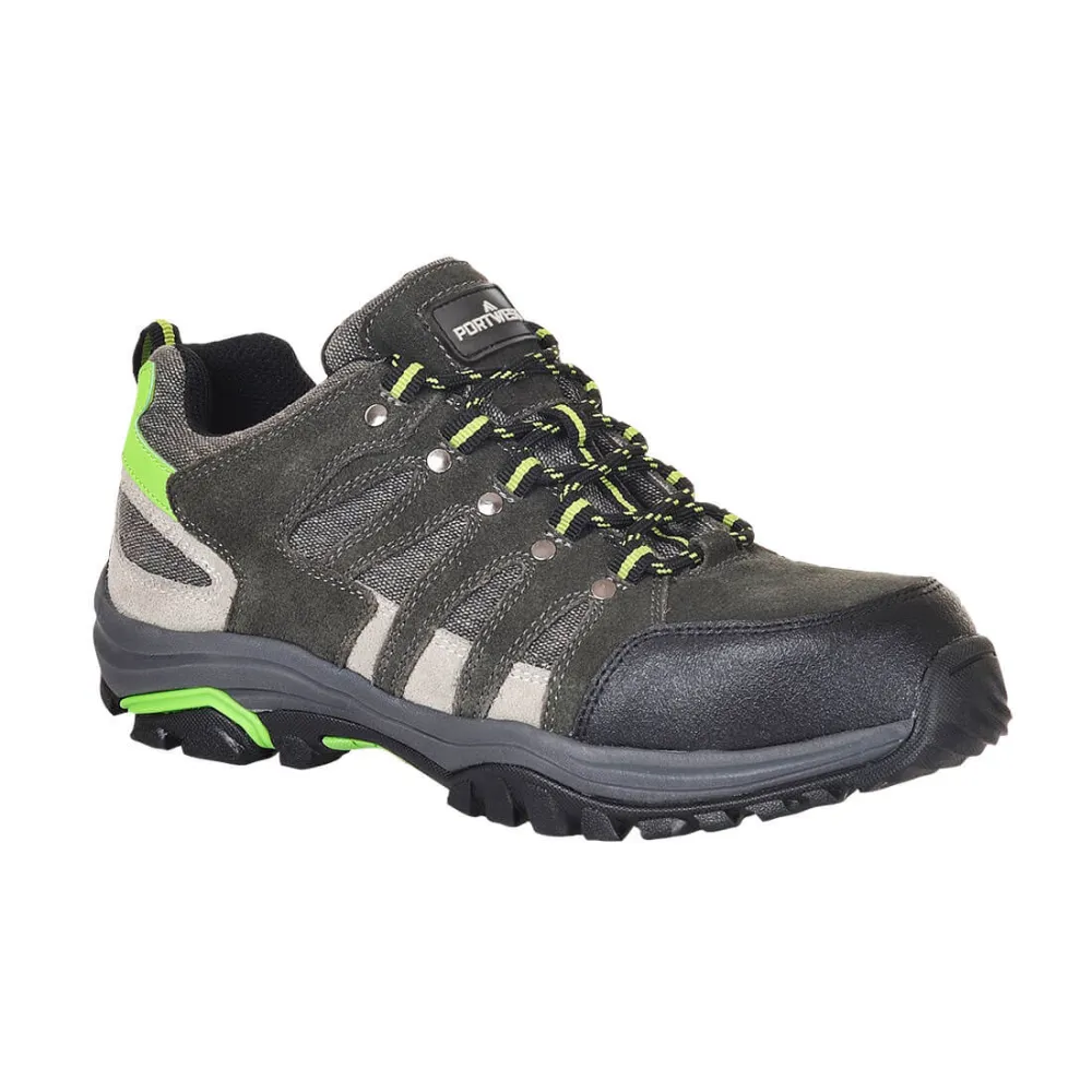 Steelite Loire Laag Uitgesneden Sportieve Schoen S1P HRO Grijs voorkant