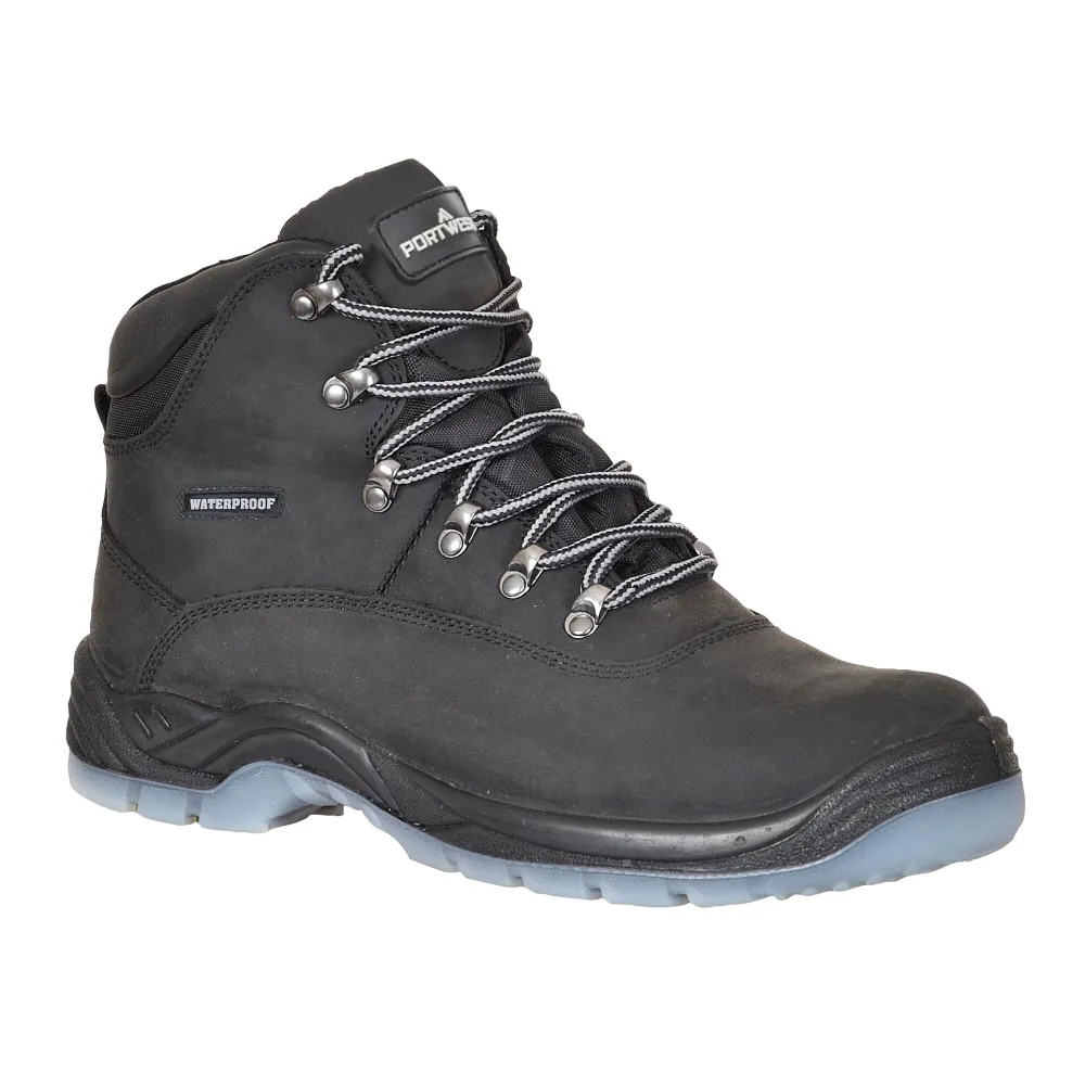 Steelite All Weather Schoen S7 FO SR Zwart voorkant