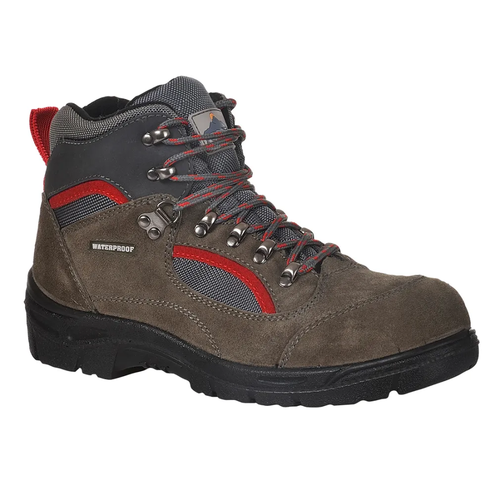 Steelite All Weather Wandelschoen Hoog Model S3 WR Grijs voorkant