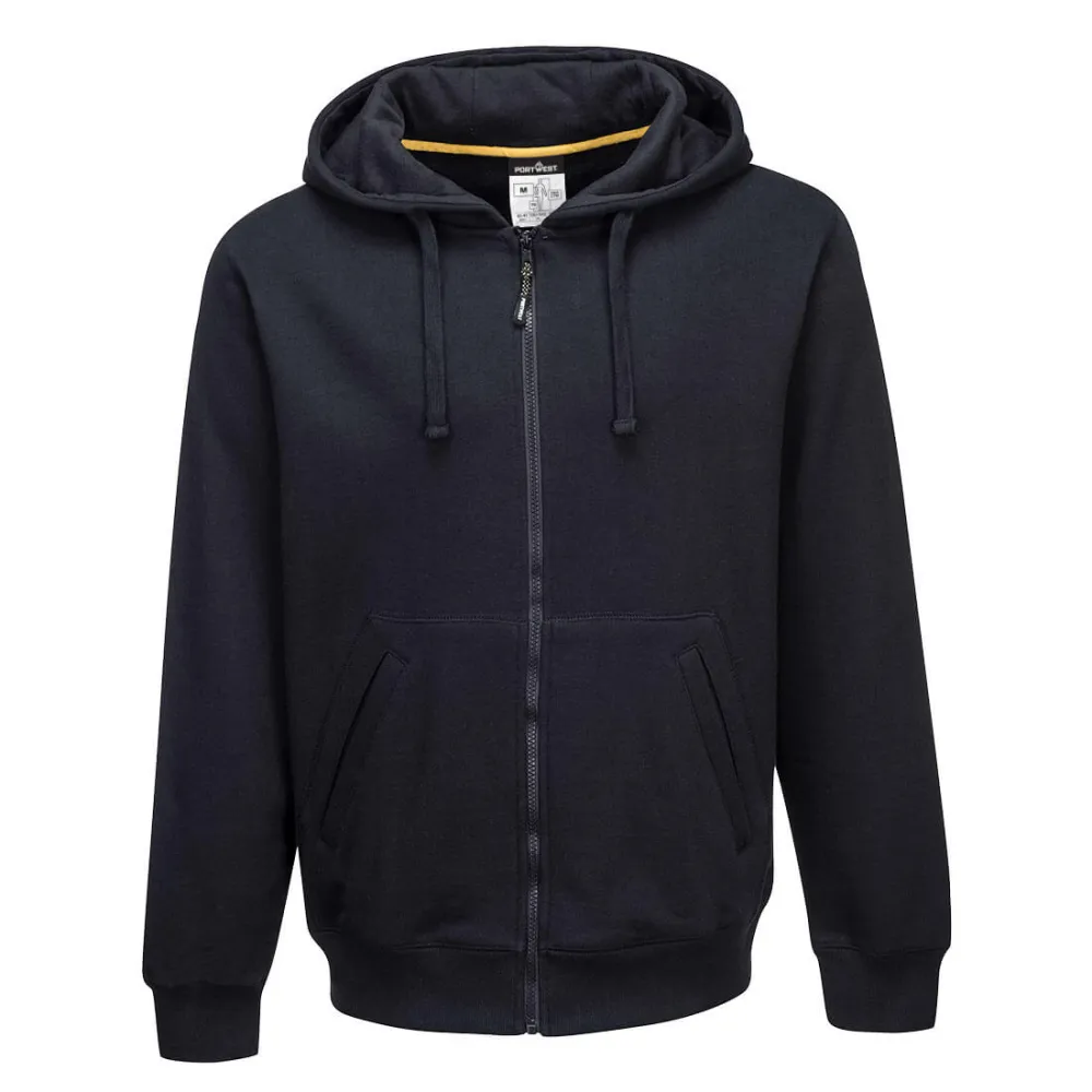 Nikkel sweater Hoodie Zwart voorkant