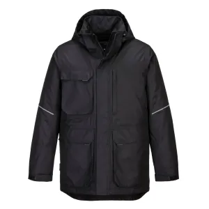KX3 Parka Zwart voorkant
