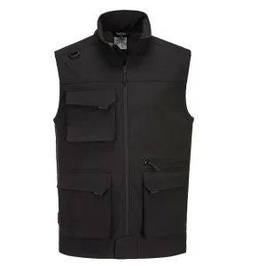 KX3 Softshell Gilet (3L) Zwart voorkant
