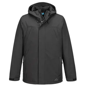 KX3 Regenjack Zwart voorkant