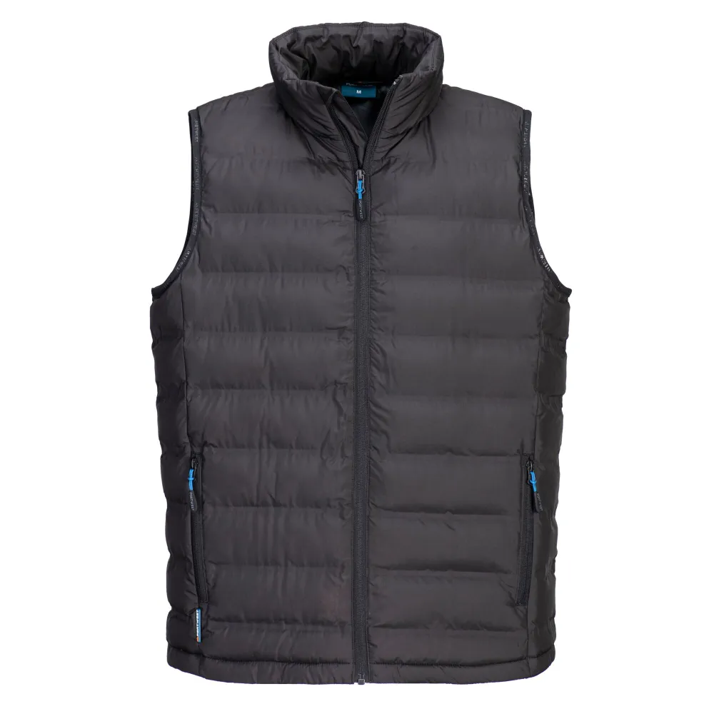 KX3 Ultrasone Bodywarmer Zwart voorkant