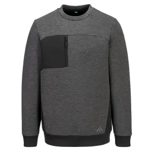 KX3 Tech Sweatshirt Mol grijs voorkant