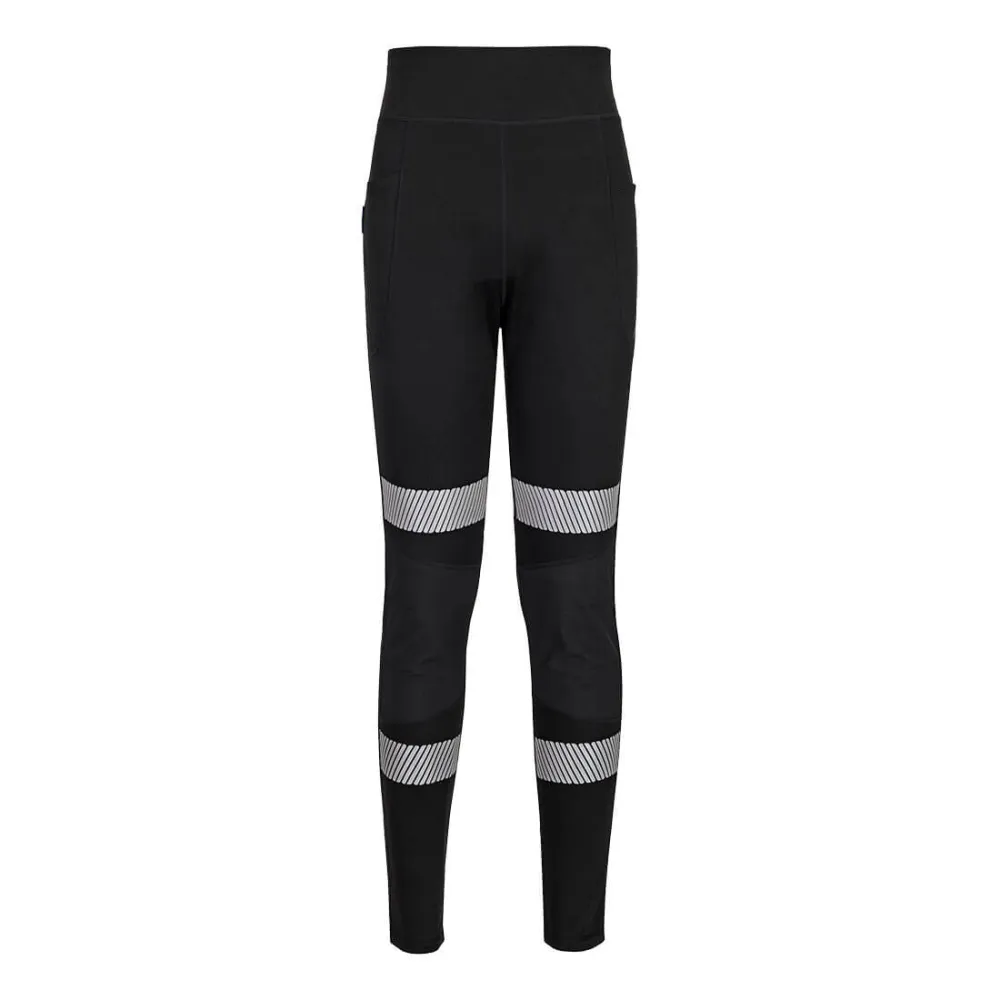 KX3 Enhanced Flexi werklegging voor dames Zwart voorkant