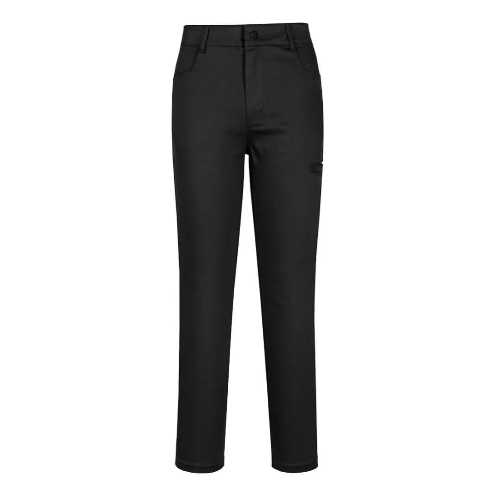 KX3 Dames Flexi Work Broek Zwart voorkant