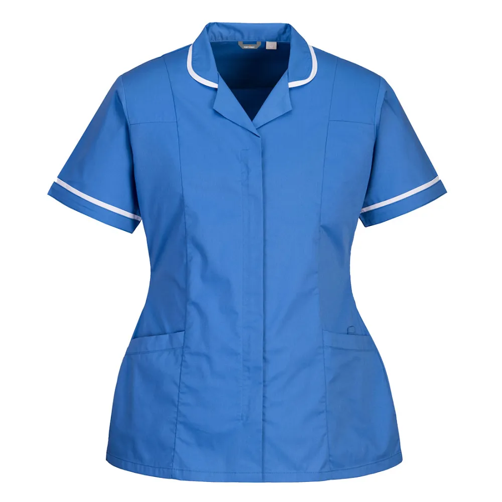 Stretch tuniek voor dames Hamilton Blauw voorkant