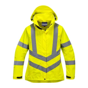 Dames Hi-Vis ademend Jack Geel voorkant
