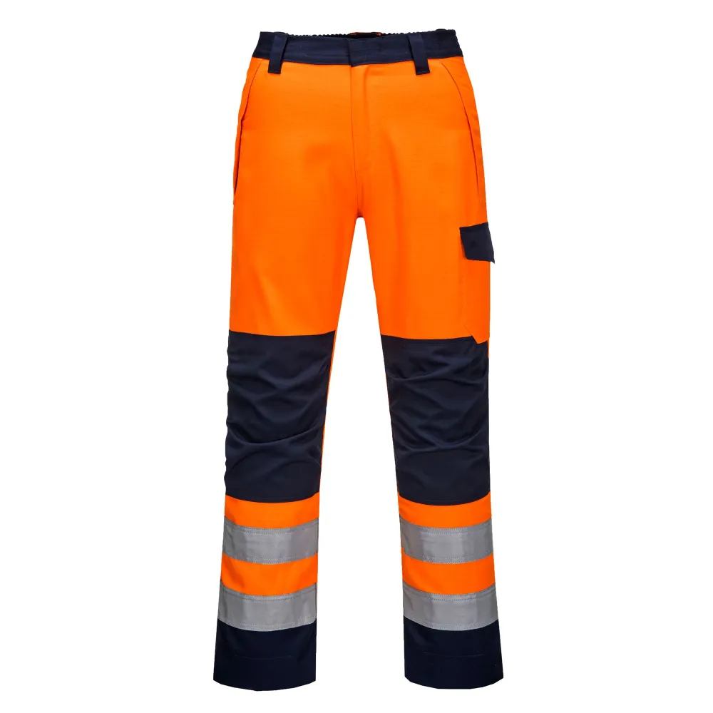 Modaflame RIS Oranje/Marine Broek Oranje/marine voorkant