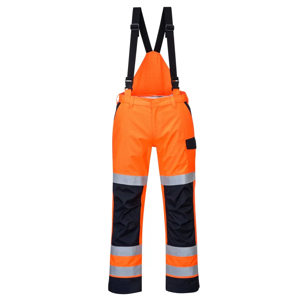 Modaflame Rain multinormen Arc Broek Oranje/marine voorkant