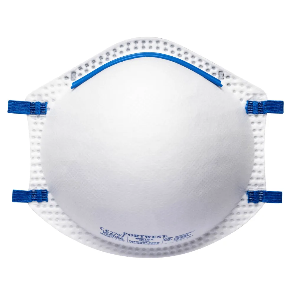 FFP2 Masker Wit voorkant