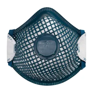 ERGONET FFP2 Masker met ventiel Wit voorkant