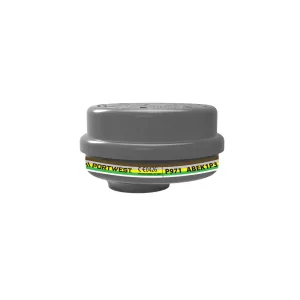 ABEK1P3 Combinatiefilter met Bayonetbevestiging (pk4) Bruin voorkant