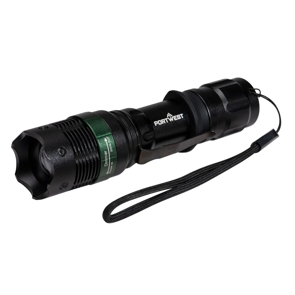Tactical Torch Zwart voorkant