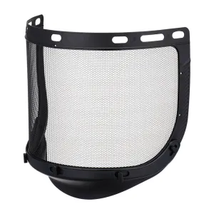 Etched Steel Mesh Visor Plus Zwart voorkant