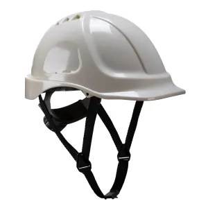 Endurance Glowtex Helm Wit voorkant