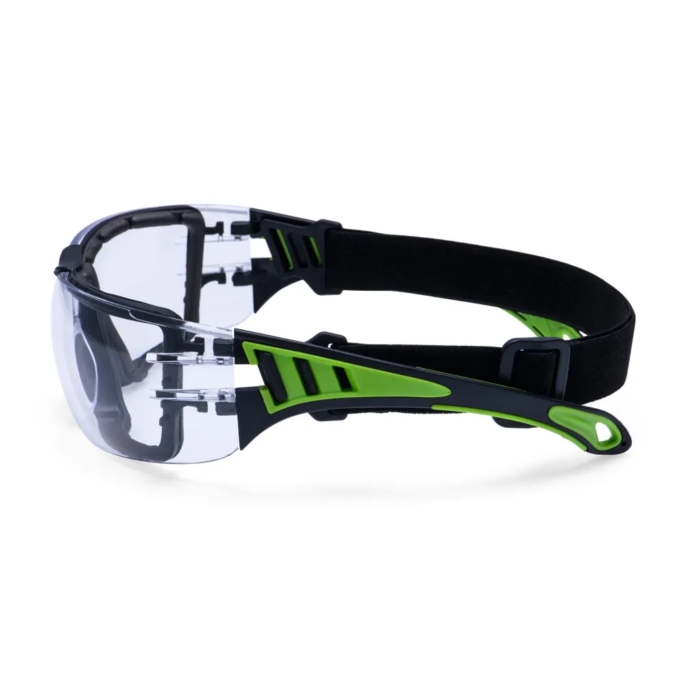 Tech Look Plus Bril Helder voorkant