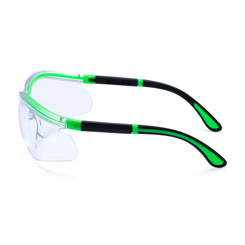 Neon Veiligheidsbril Helder voorkant