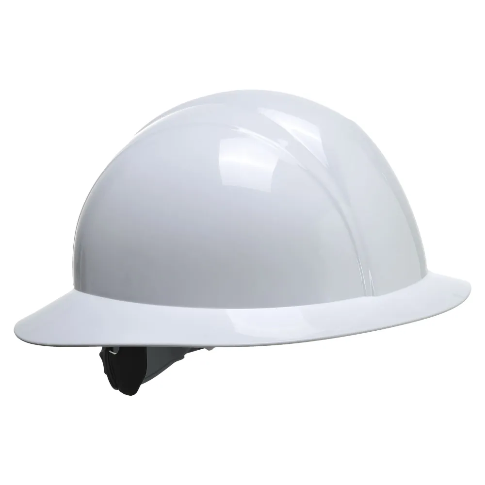 Full Brim Future Helm Wit voorkant