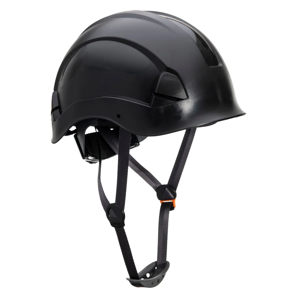 Hoogte Endurance Helm Zwart voorkant