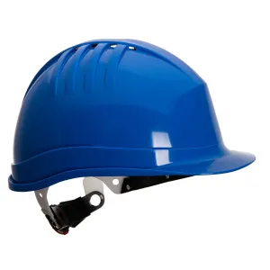 Expertline Veiligheidshelm (draaiknop) Korenblauw voorkant
