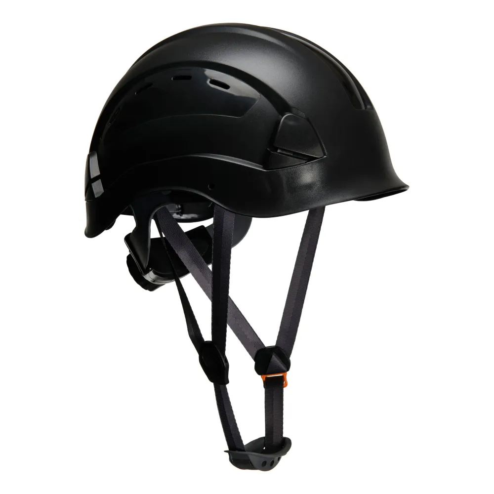 Hoogte Endurance Helm met ventilatie Zwart voorkant