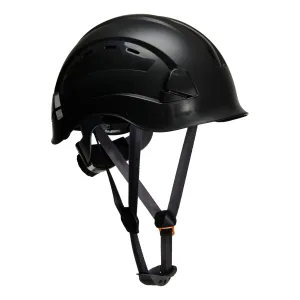 Hoogte Endurance Helm met ventilatie Zwart voorkant