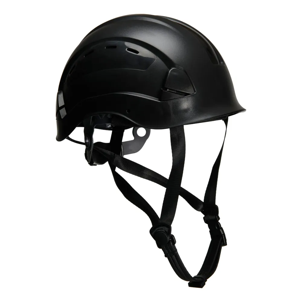 Height Endurance Mountaineer helm Zwart voorkant